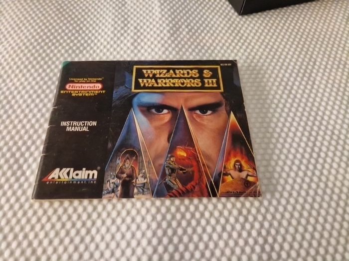 Wizards & Warriors III Nintendo Nes Arcade Retro Games Original