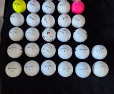 32 srixon and Taylormade balls