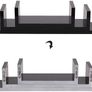 New Set of 3 Floating Wall Shelves - FREE P&P Image 5
