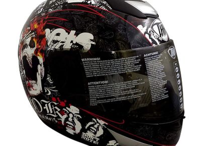 THH TS-41 Plain Full Face Helmet, Size M