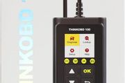 THINKCAR OBD100 Universal Car Engine OBD2 Code Reader, Full OBD2 Functions OBD2/EOBD Scanner CAN Diagnostic Scan Tool with Smog Test, O2 Sensor for After All 1996 Cars