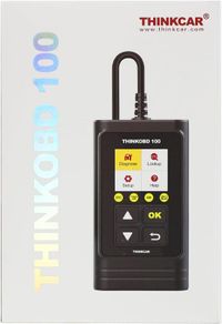 THINKCAR OBD100 Universal Car Engine OBD2 Code Reader, Full OBD2 Functions OBD2/EOBD Scanner CAN Diagnostic Scan Tool with Smog Test, O2 Sensor for After All 1996 Cars