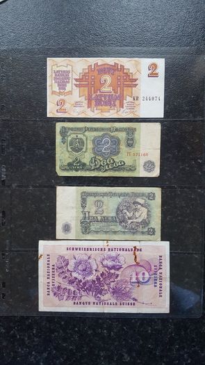 27 Banknotes zloty, pounds, litai, francs, pesetas, escudos, lire