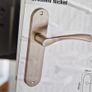 Internal door handle - Smith & Locke Latch - Brushed Nickel Image 2