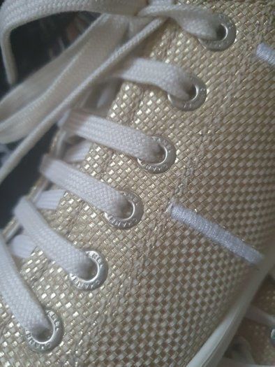 Chanel Sports Collection Champagne Gold Sneakers