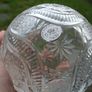 Hand Made in Hungary Crystal -Crystal Glass box/ candy jar 1960s Image 4