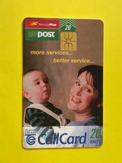 Callcard 1156 An Post Gemplus Variations