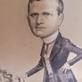 Framed Vintage Caracature Image 4