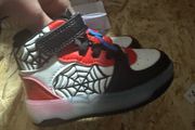 Light up toddler spiderman runners