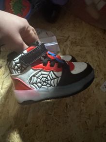 Light up toddler spiderman runners