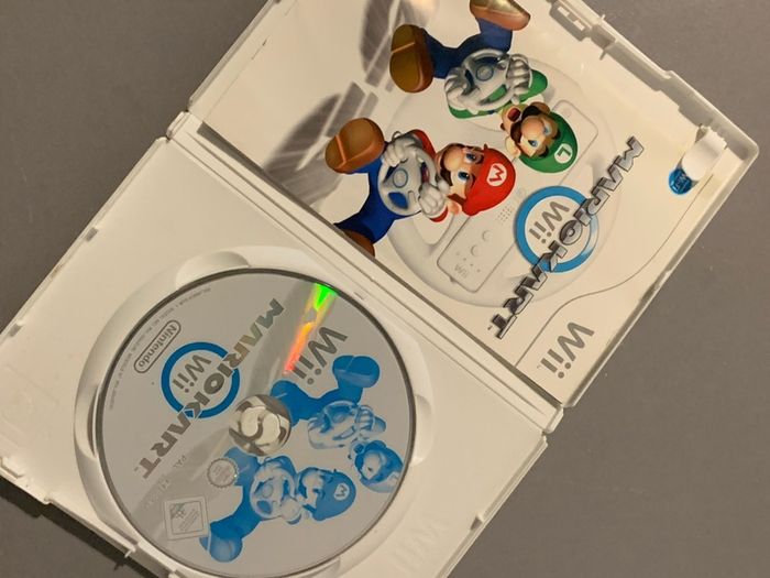 Mario Kart + Wheel Nintendo Wii