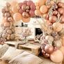 NEW SALE | Balloon Arch Kit, 132 Pcs Apricot Balloon Arch with Sizes of 18 Inch,12 Inch, 10 Inch, 5 Inch for Balloon Garland as Birthday Decorations, Wedding Decorations, Baby Shower Decorations Image 2