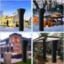 Patio Heater Waterproof Covers with Zipper and Storage Bag, Standup Outdoor Round Heater Covers, Image 5