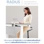 Muvman Black Variable Standing-Sitting and High-Low Office Stool Image 4