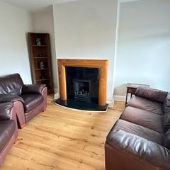Leather Couch & 2 Armchairs