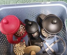 Cafetiere parts no glass