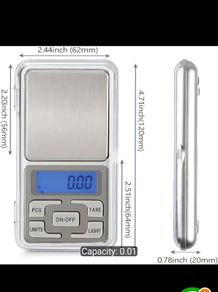 Pocket Scales 0.01 - 500gm