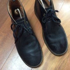 Doc ( Dr) Martens Black Leather Cabrillo Ankle Desert Boots -Size 9