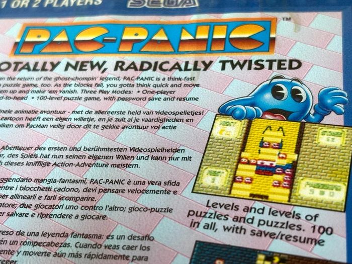 Pac-Panic for Sega Mega Drive - Boxed