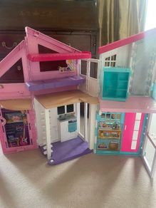 Barbie dream house with pools
