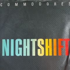 The Commodores. Nightshift picture sleeve vinyl record single in vg+ condition