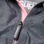 Brand new Superdry Women's Hooded Windbreaker Arctic Hooded cliff Hiker Grey pink lining Jacket size S UK10 EU38 Postage included Image 7