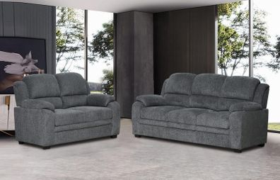 New Tara 3+2 Grey Sofa Sets