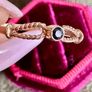Vintage Black diamond ring Image 3