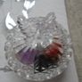 Butterfly box of crystals.Glass dish,Crystals,Gift Image 5