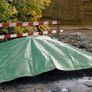 3 x 4 m Green Tarpaulin Waterproof Furniture Caravan Cover Sheet Multipurpose MULTIPLE SIZES AVAILABLE (FREE POSTAGE) Image 3