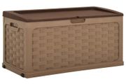 Garden Storage Box 335 L Mocha-Chocolate PP