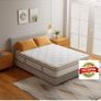 Kingsize Mattress 150x200 25cm Hybrid 5ft Mattress with Memory Foam & Pocket Springs 8-Layer 7-Zone Orthopaedic Euro Top Medium Firm for Pressure Relief & Motion Isolation(Yellow) Image 2