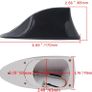 Universal Car Shark Fin Antenna Auto Radio Signal Aerials Roof Antennas for BMW Toyota Ford Opel Hyundai VW Kia Skoda Audi Nissan Car Styling Image 2