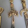 Vintage brass letter opener Image 9