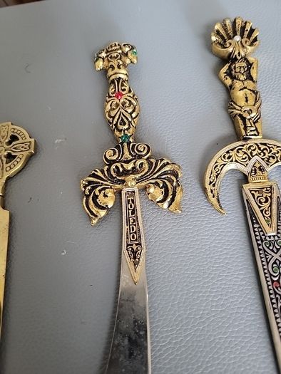 Vintage brass letter opener