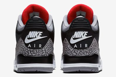 Nike Air Jordan 3 Black Cement 2018 UK 11/ US 12 DEADSTOCK