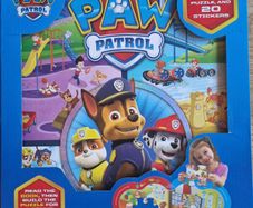 Paw Patrol giant floor jigsaw & book set