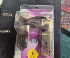 Brass door handles x3