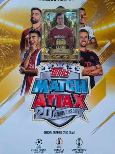 Franz Beckenbauer All-time 100 Club Topps Match Attax 20th Anniversary 2026/27