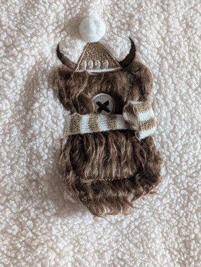 NEXT The Highland Cow Applique Fleece Throw