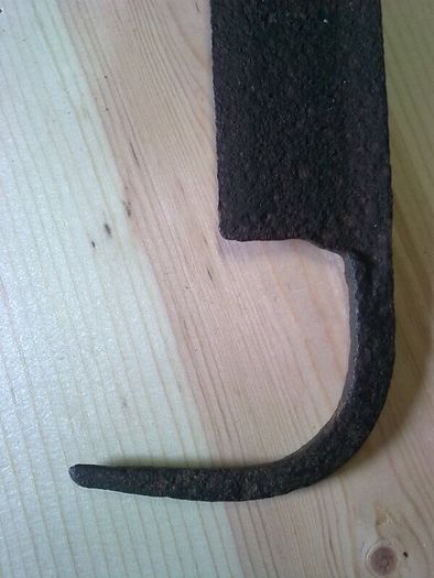 Old Irish blacksmith made turnip or beet knife