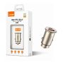 LDNIO C506Q Portable Mobile Phone Car Charger Zinc Alloy Material Fast Car Charger Wholesale PD/QC 4.0+ Total 30 W With Micro Cable. Image 2