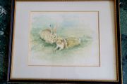 Vintage watercolour