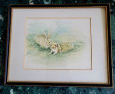 Vintage watercolour