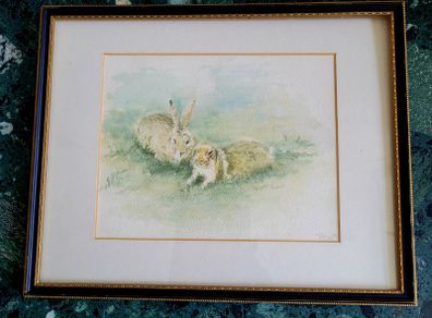 Vintage watercolour