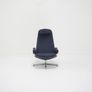 Upholstered Swivel Lounge Armchair Model Contourette Roto by Alf Svensson for Dux, Sweden, 1960s. Image 2