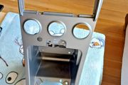 Genuine Alfa Romeo 156 Center Console Dashboard ,matt Graphite/silver Finish Rhd