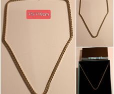 Silver Square Link Chain
