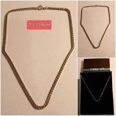 Silver Square Link Chain