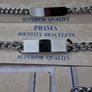 24 X Vintage Prima Chromed ID Bracelets (NOS) Image 10